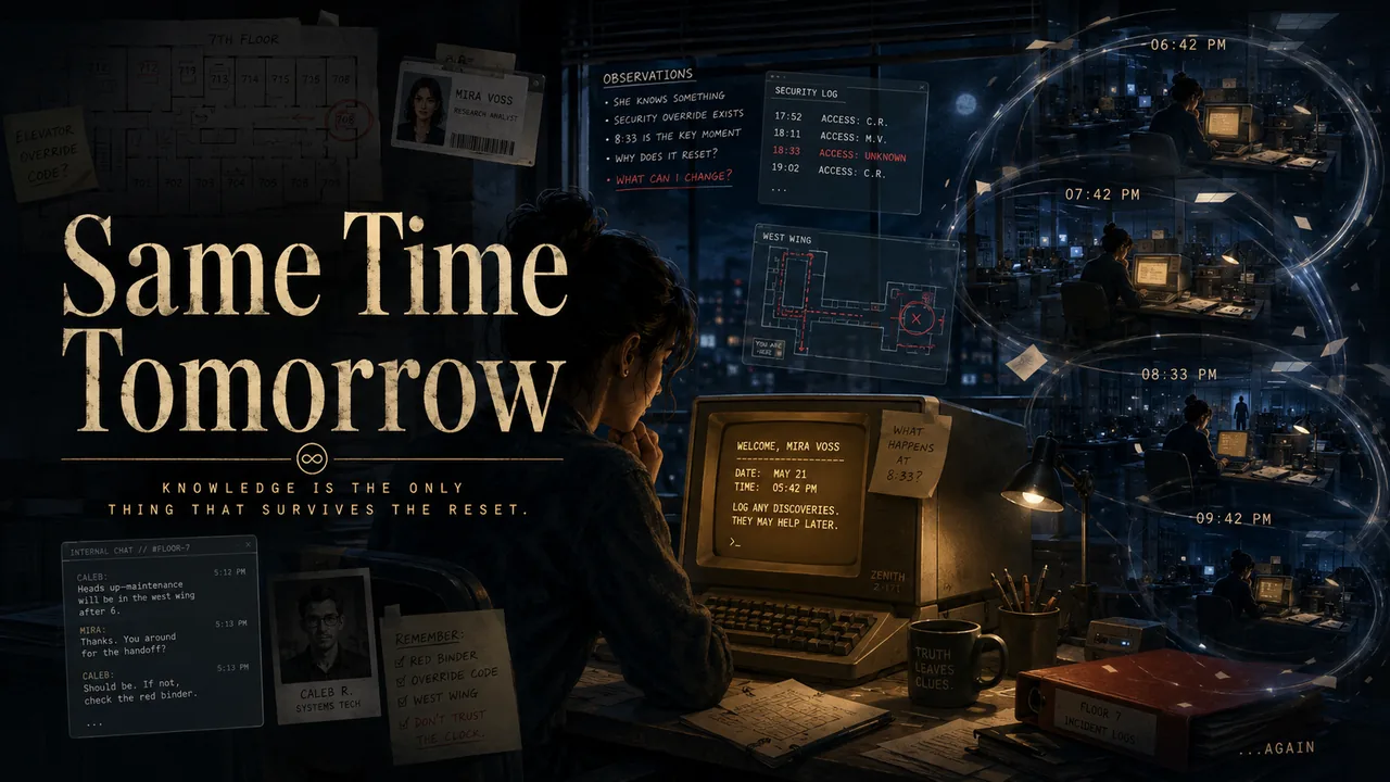 Same Time Tomorrow artwork